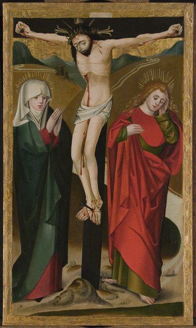 Korsfestelsen av Master of the Hanover Marktkirche Altar