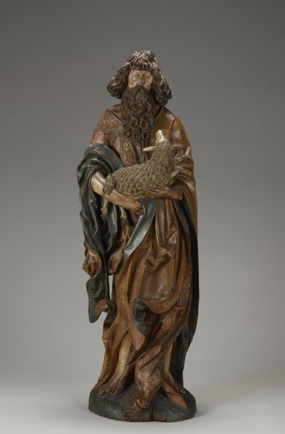 Døperen Johannes, ca. 1515 (delvis polykromert limved) av Master of the Harburger Altar