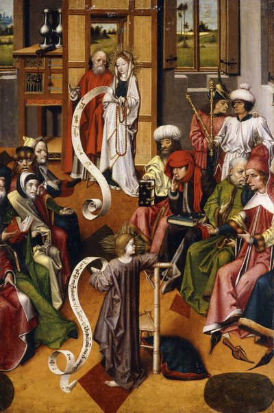Presentasjonen i tempelet av Master of the Iserlohn Altar