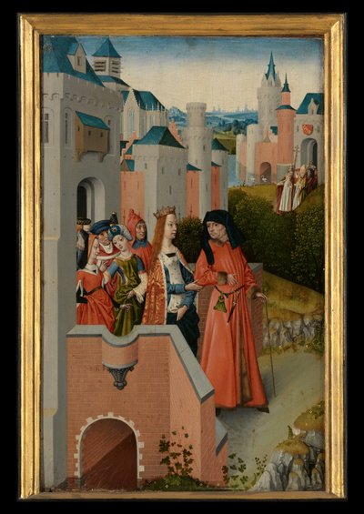 Panel fra Legenden om St. Ursula av Master of the Legend of St. Ursula