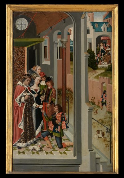 Panel fra Legenden om St. Ursula av Master of the Legend of St. Ursula