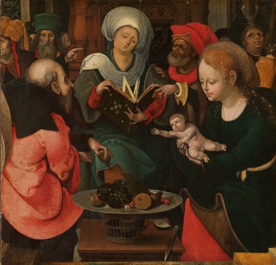 Hellig slektskap av Master of the Lille Adoration