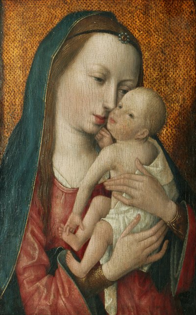 Jomfru og barn, ca. 1475-1500 (olje på panel) av Master of the Magdalen Legend