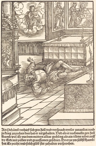 Ain Pehamss lover til Zell ... av Master of the Miracles of Mariazell