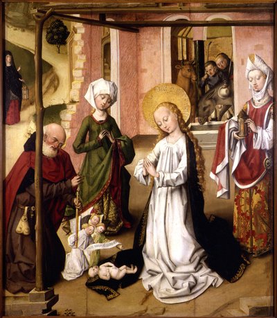 Tilbedelsen av Kristusbarnet av Master of the Saint Bartholomew Altarpiece