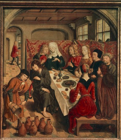 Bryllup på Cana av Master of the Saint Bartholomew Altarpiece