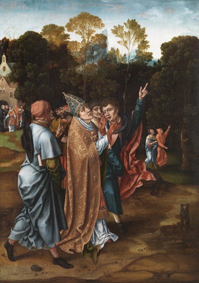 Visjon av biskopen, ca. 1510-20 av Master of the von Groote Adoration