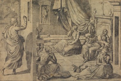 St. Nicholas av Bari, 1500-tallet. av Master with the Name of Jesus