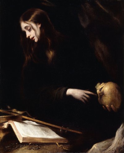 Den angrende Magdalen, av Mateo Cerezo