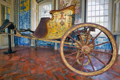 Queluz-palasset, Queluz, Portugal. Dekorert vogn., 2020 (bilde) av Mateus Vicente de Oliveira