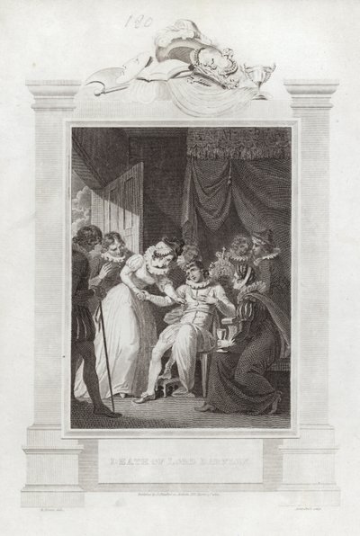 Lord Darnleys død av Mather Brown