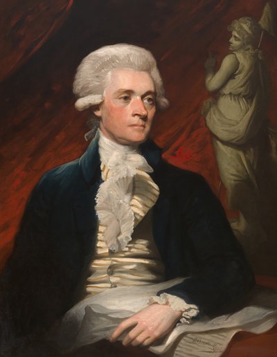 Thomas Jefferson (1743–1826) av Mather Brown