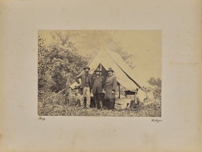 Martindale og Russell og Neil [sic] av Mathew B. Brady