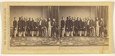 Prinsen av Wales og hans følge av Mathew B. Brady