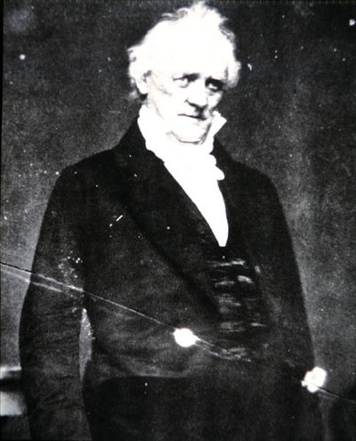 James Buchanan (1791-1868) (s/hvitt-bilde) av Mathew Brady