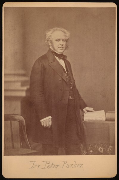 Portrett av Peter Parker 1804-1888, før 1888. av Mathew Brady