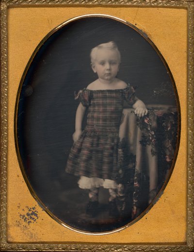 Uten tittel Portrait of a Child, 183960. av Mathew Brady