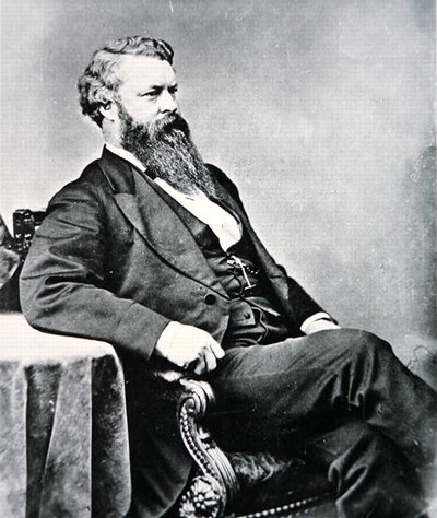 William Belknap (1829–90) 1876 (s/hvitt-bilde) av Mathew Brady