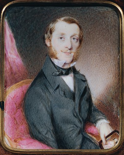 portrett av en gentleman av Mathias Grilhofer