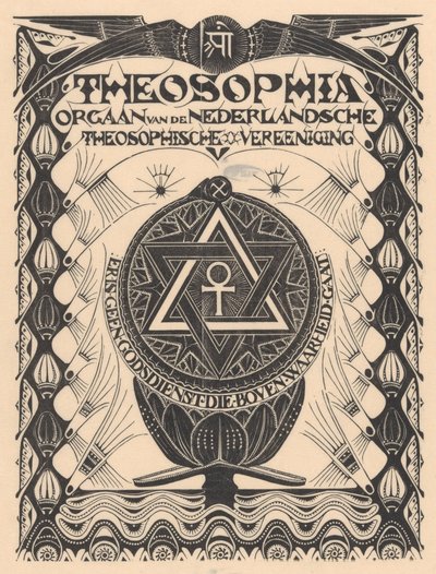 Forsidemagasinet Theosophia av Mathieu Lauweriks