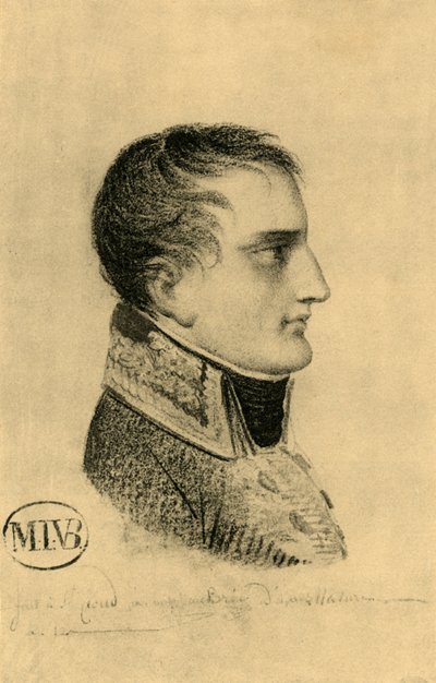 Napoleon som første konsul, 1803 eller 1804, 1921. av Mathieu Van Brée