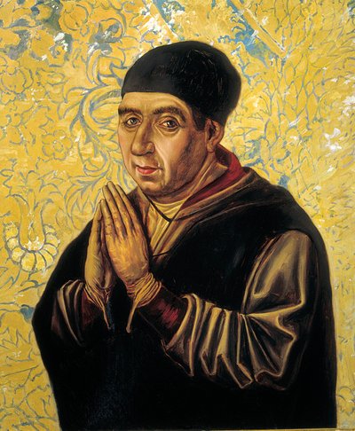Portrett av arkitekten Juan Guas (1430-1496), slutten av 1800-begynnelsen av 1900-tallet (olje på lerret) av Matias Moreno Gonzalez
