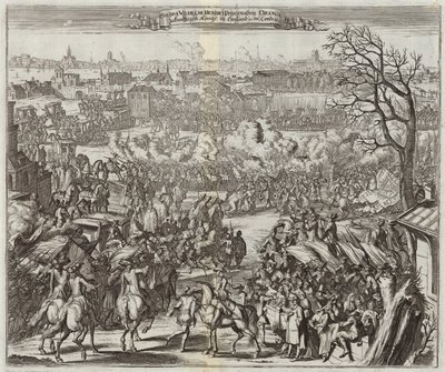 William II, prins av Orange og konge av England av Mattaus the Younger Merian