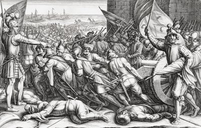 Ombordstigning av troppene til Ferdinando I de
