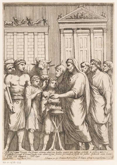 Marcus Aurelius som øversteprest Basrelieffer på Konstantinbuen (serietittel) av Matteo Piccioni