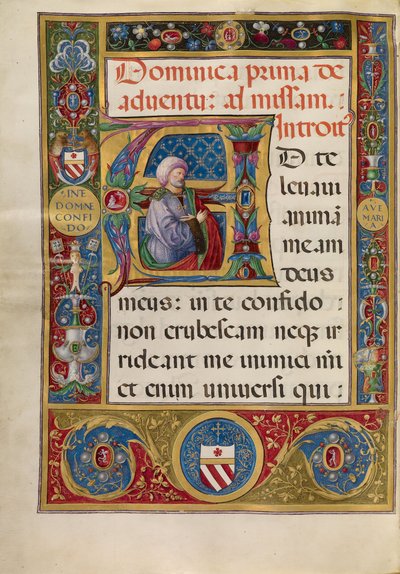 Initial A av Matteo da Milano
