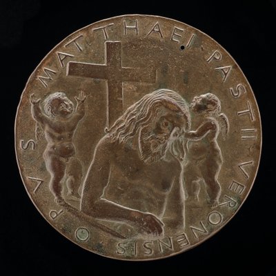 Kristus i graven [omvendt], 14461450. av Matteo di Andrea de Pasti