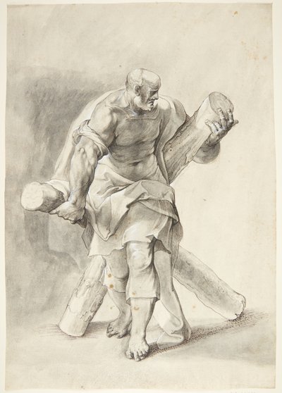 Jesus og de 12 apostle: Andreas av Matthäus Gundelach