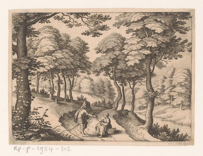 Juda og Tamar Landschappen i Schwalbach-regionen (serietittel) The Schwalbacher Journey (serietittel) av Matthäus Merian (I)