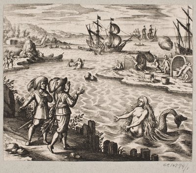 Med stillhet kan jeg ikke passere det vidunderlige vesenet av Matthäus Merian d.Æ.