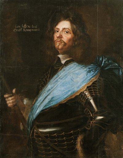 Portrett av grev Hans Christoff von Koenigsmarck 1600-1663, 1651. av Matthaeus Merian the Younger