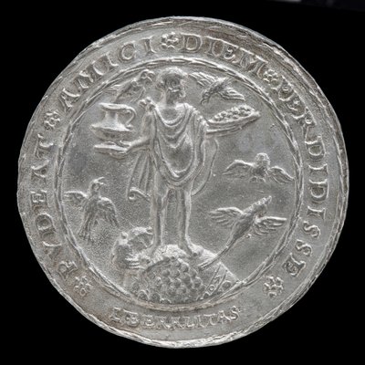 Allegory of Liberality [revers]. av Matthes Gebel