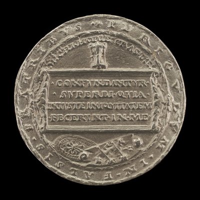 Timeglass på en påskrevet nettbrett [revers]. av Matthes Gebel