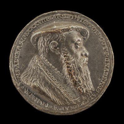 Ludwig X, 1495-1545, hertug av Bayern 1514 [forside], 1535. av Matthes Gebel