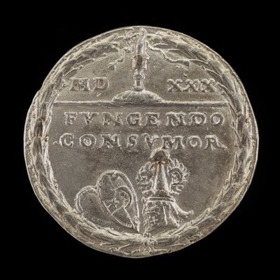 Skjold og ror [revers], 1529. av Matthes Gebel