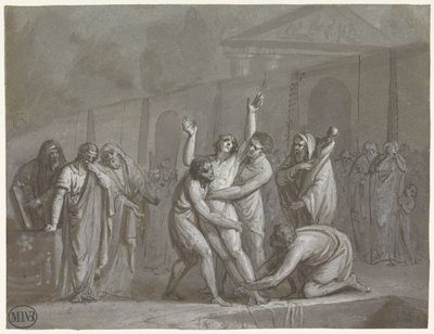 Romersk henrettelse av Mattheus Ignatius van Bree