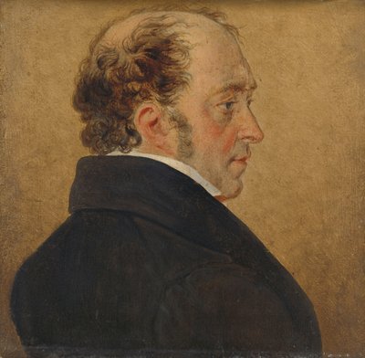 Selvportrett av Mattheus Ignatius van Bree