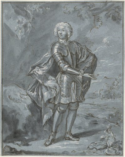 Portrett av en ukjent mann i rustning av Mattheus Verheyden