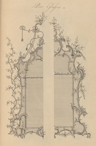 Et generelt system av nyttige og dekorative møbler..., 1759-1763. av Matthew Darly