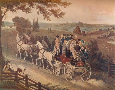 Scene trener, 1822 av Matthew Dubourg