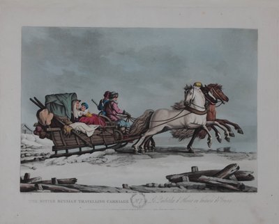 Den russiske vintervognen, 1810-tallet av Matthew Dubourg