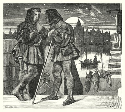 The Apparitor of the Secret Tribunal (gravering) av Matthew James (attr. to) Lawless