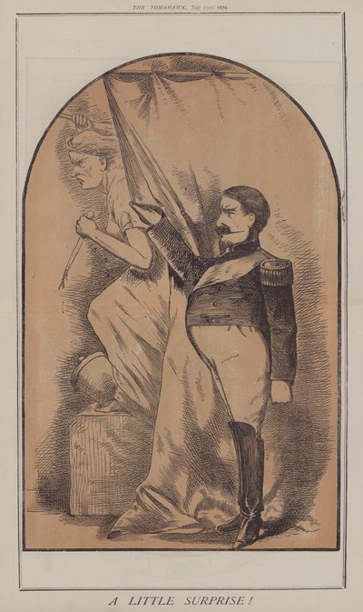 En liten overraskelse! (farge litho) av Matthew