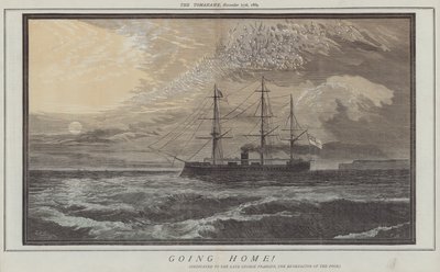 Skal hjem! (farge litho) av Matthew