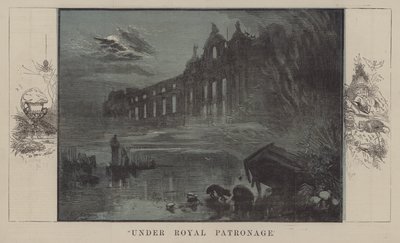 Under Royal Patronage (farge litho) av Matthew