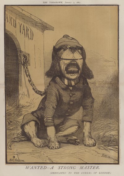 Wanted - a Strong Master (farge litho) av Matthew